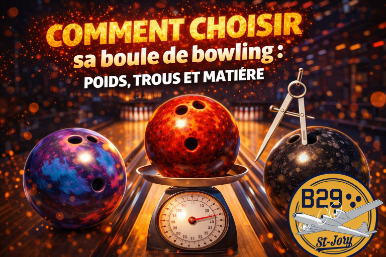 Comment choisir sa boule de bowling : poids, trous et matière ? Comment choisir sa boule de bowling - poids, trous et matière